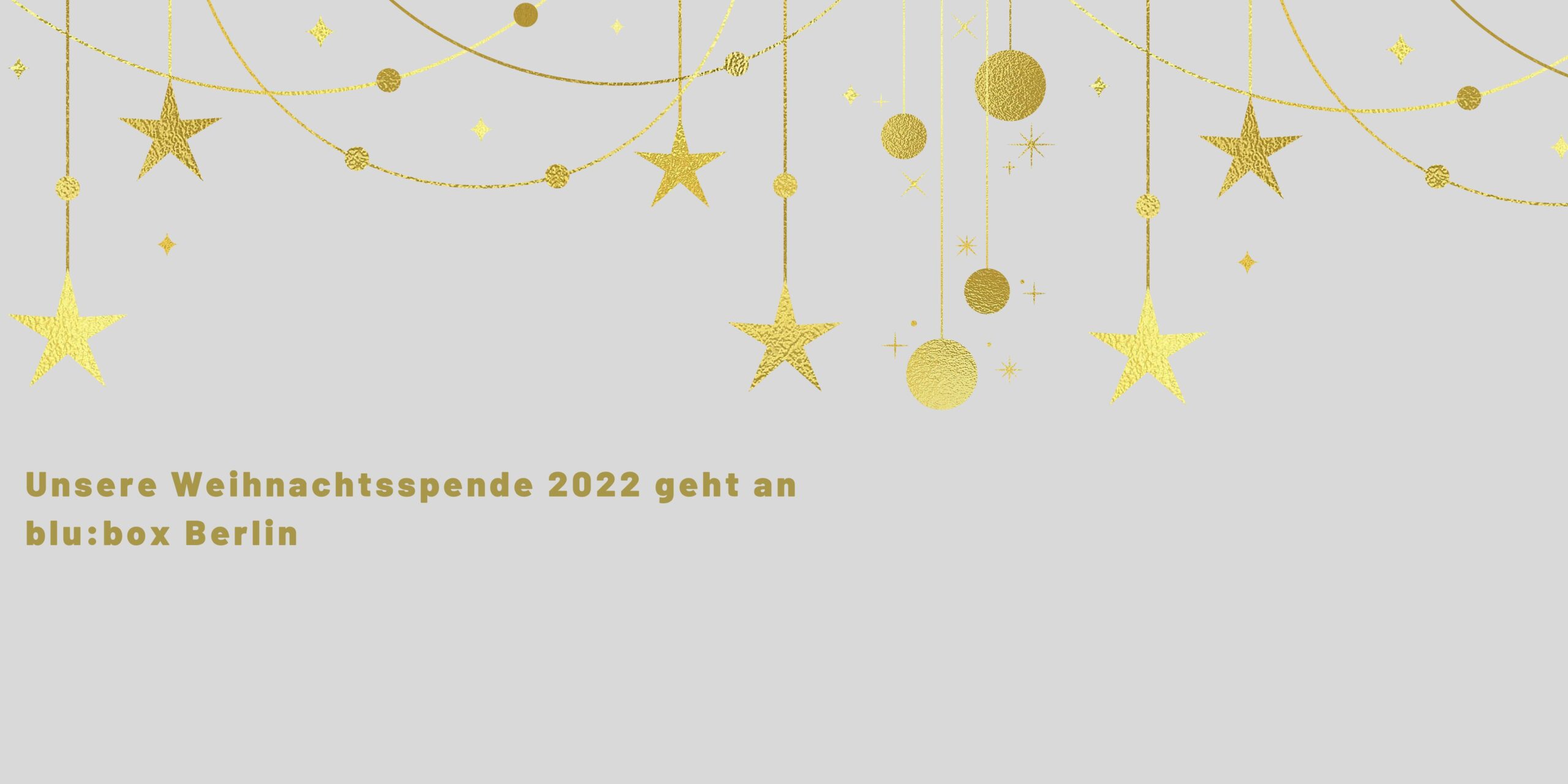 Banner Weihnachtsspende 2022